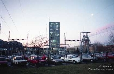 Zakłady Górnicze „Lubin” : widok na szyb wyciągowy