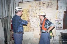 Zakłady Górnicze „Lubin” : praca górników w czasie jednej zmiany