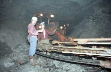 Zakłady Górnicze „Lubin” : praca górników w czasie jednej zmiany