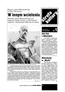 Strefa Kultury nr 1 (3), styczeń 2005