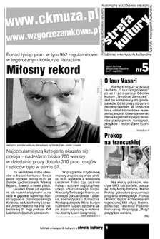 Strefa Kultury nr 5 (7), maj 2005