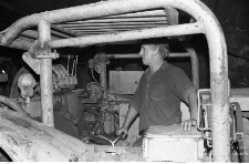 Zakłady Górnicze „Lubin” : wiertnica górnicza i prace na przodku