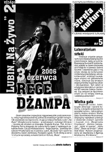 Strefa Kultury nr 5 (19), maj 2006