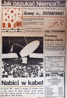 Konkrety nr 2 (1013), styczeń `92