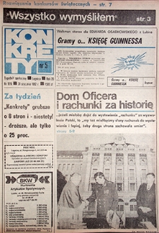 Konkrety nr 5 (1016), styczeń `92