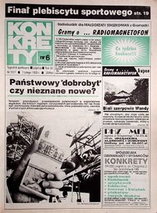 Konkrety nr 6 (1017), luty `92