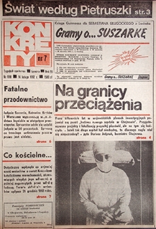 Konkrety nr 7 (1018), luty `92