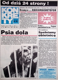 Konkrety nr 10 (1021), marzec `92
