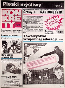 Konkrety nr 11 (1022), marzec `92