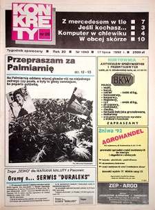 Konkrety nr 29 (1040), lipiec `92