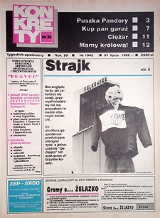 Konkrety nr 31 (1042), lipiec `92