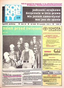 Konkrety nr 49 (1060), grudzień `92