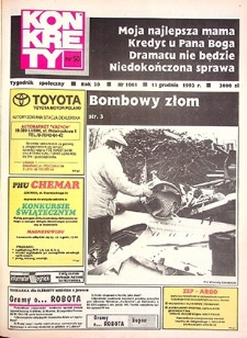 Konkrety nr 50 (1061), grudzień `92