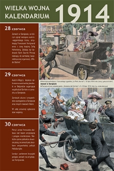 Wielka Wojna 1914–1918 : kalendarium 1914