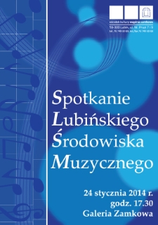 Spotkanie lubińskiego środowiska muzycznego