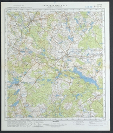 Mapa topograficzna : N-33-92 : Drawsko Pomorskie