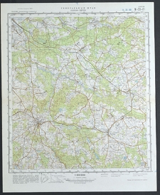Mapa topograficzna : N-33-81 : Połczyn Zdrój