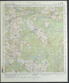 Mapa topograficzna : N-33-104 : Drawno