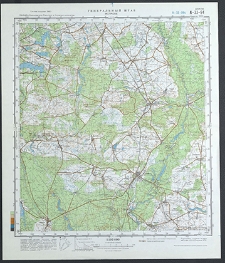 Mapa topograficzna : N-33-94 : Jastrowie