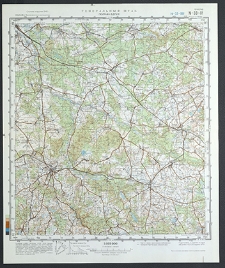 Mapa topograficzna : N-33-81 : Połczyn Zdrój