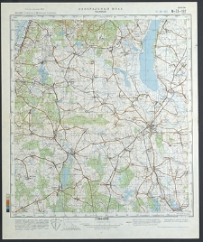 Mapa topograficzna : N-33-102 : Pyrzyce