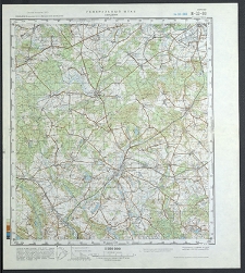 Mapa topograficzna : N-33-80 : Świdwin