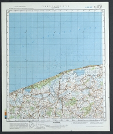 Mapa topograficzna : N-33-67 : Trzebiatów