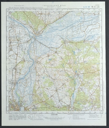 Mapa topograficzna : N-33-126 : Frankfurt nad Odrą