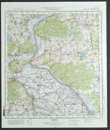 Mapa topograficzna : N-33-113 : Bad Freienwalde