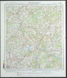 Mapa topograficzna : N-33-XXII : Stargard Szczeciński