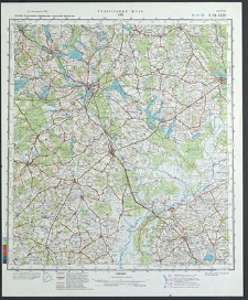 Mapa topograficzna : N-34-XXIII : Ełk