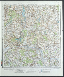 Mapa topograficzna : N-34-XXXI : Konin