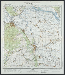Mapa topograficzna : N-33-113-W : Bad Freienwalde