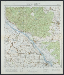 Mapa topograficzna : N-33-113-G : Mieszkowice