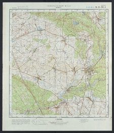 Mapa topograficzna : N-33-114-W : Dębno