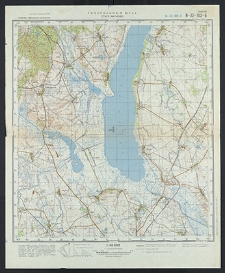 Mapa topograficzna : N-33-102-B : Stare Czarnowo