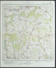 Mapa topograficzna : N-33-91-A : Dębice