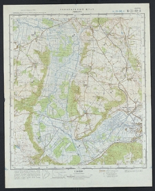 Mapa topograficzna : N-33-60-A : Lębork
