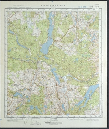 Mapa topograficzna : N-33-72-A : Parchowo