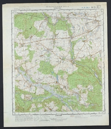 Mapa topograficzna : N-33-59-G : Potęgowo