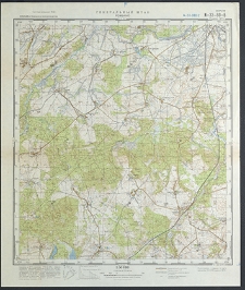 Mapa topograficzna : N-33-80-B : Rąbino