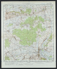 Mapa topograficzna : N-33-58-W : Sławno
