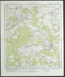 Mapa topograficzna : N-33-80-A : Sławoborze