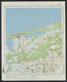 Mapa topograficzna : N-33-48-W : Łeba