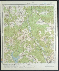 Mapa topograficzna : N-33-70-G : Miastko