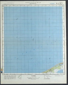 Mapa topograficzna : N-33-66-W : Międzywodzie