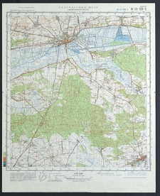 Mapa topograficzna : N-33-108-W : Nakło nad Notecią