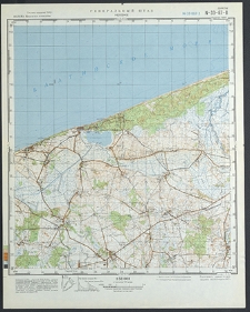 Mapa topograficzna : N-33-67-W : Niechorze