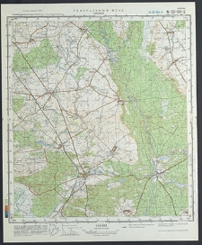 Mapa topograficzna : N-33-94-B : Okonek