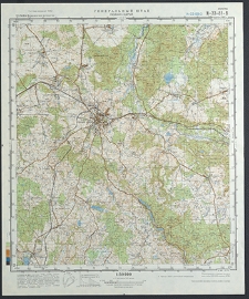 Mapa topograficzna : N-33-81-W : Połczyn Zdrój
